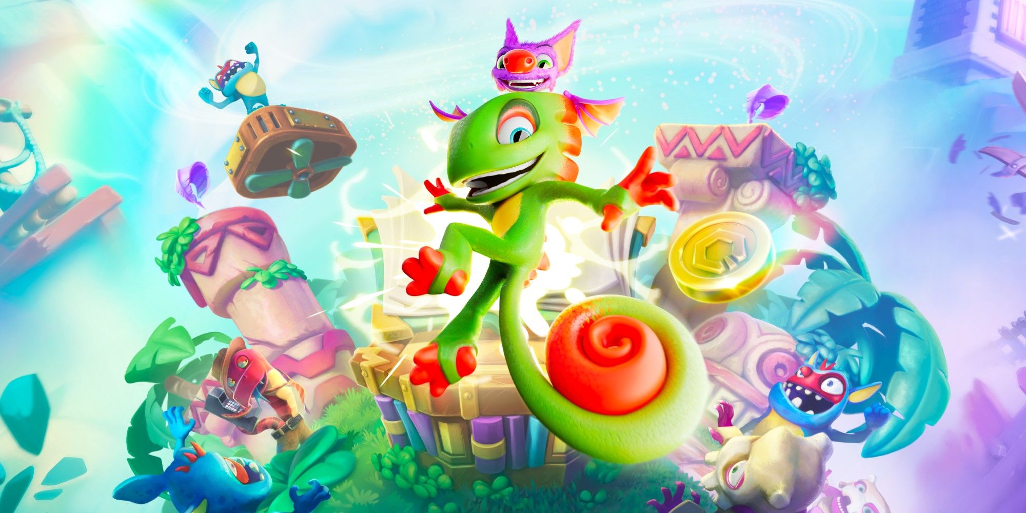 Yooka-Replaylee Key Art